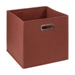Cesta de Tela 31x31 cm Terracota