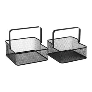 Juego 2 cestas metálicas Mayaj
