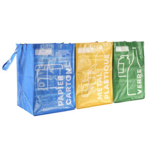 Juego 3 bolsas reciclaje