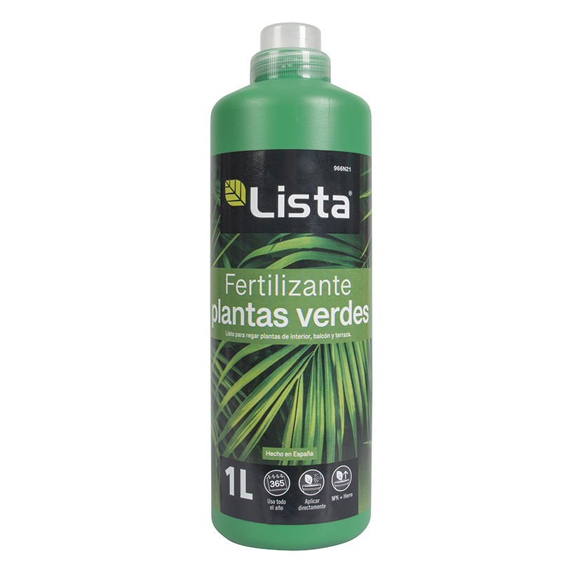 Fertilizante Plantas Verdes LISTA 1l