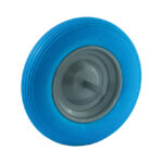 RUEDA CARRETILLA 108/360 PU EJE 20X235