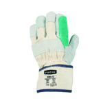GUANTE SERRAJE REFORZ Y LONA WORK-12 T/9