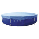 Cubierta protectora piscina tubular redonda
