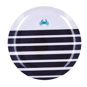MELAMINA ATLANTIC QD. PLATO LLANO 25CM.
