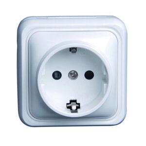 Base enchufe 10 - 16A SIMON 250V con tt