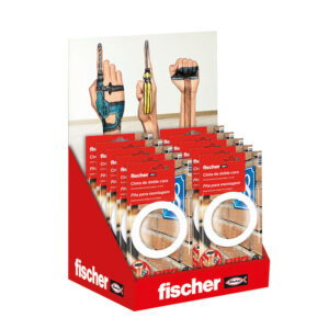 Display 25ud Cinta Doble Cara 3 m Fischer