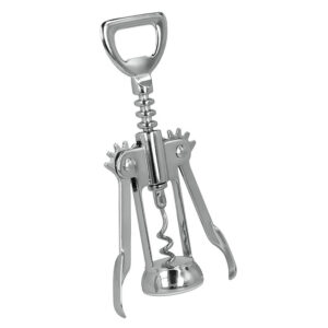 Sacacorchos doble palanca METALTEX cromado
