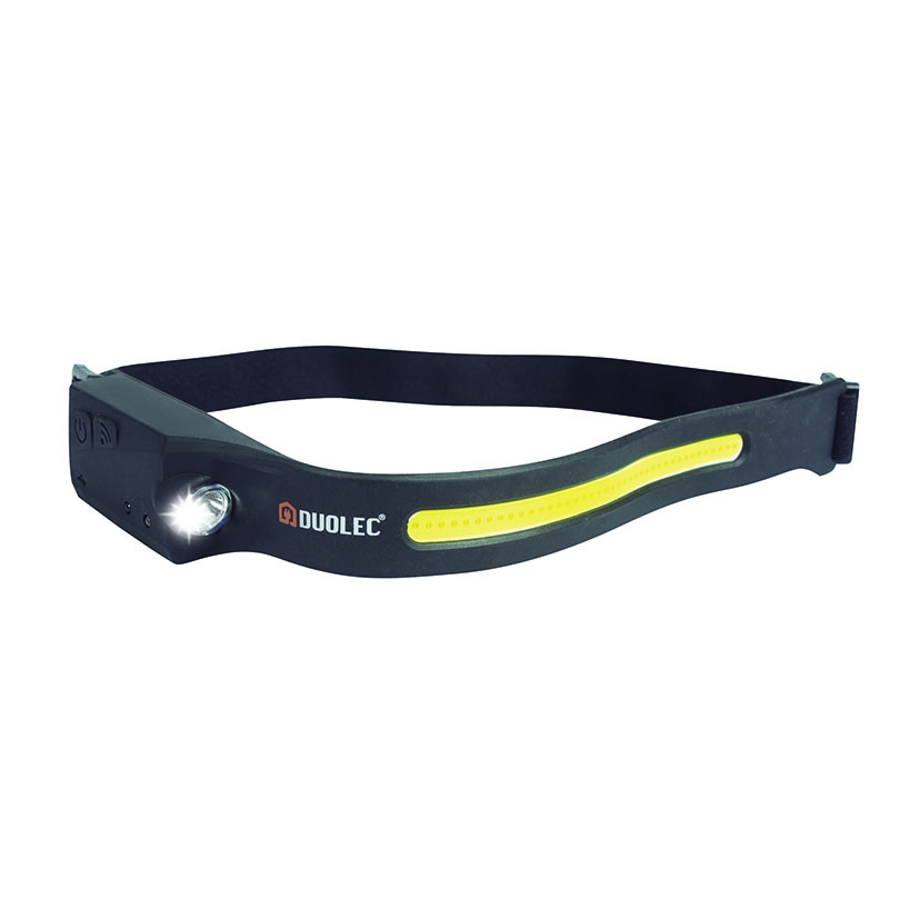 La linterna LED frontal Duolec Bricolight R010 8 unidades
