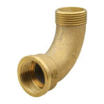 Curva 90º Latón Roscado M-H 1/2"