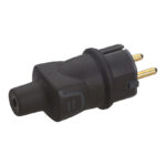 Clavija 2P+T enchufe LEGRAND caucho