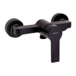 Grifo monomando ducha HABITEX serie Elisa Matte negra