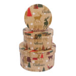 Set 3 cajas redondas Moi