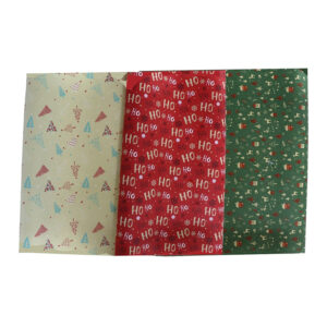 Rollos papel regalo Kraft 3 m  50 unidades