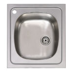 FREGADERO INOX 1S PRÁCTIC S/ARES 45x51
