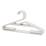 PERCHA PLASTICO 5 UN. 41CM. BCA. HABITEX