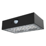 Aplique Led Solar Ip65 350Lm 3 W Negro