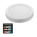 Downlight Led Redondo Superficie 18 W.3