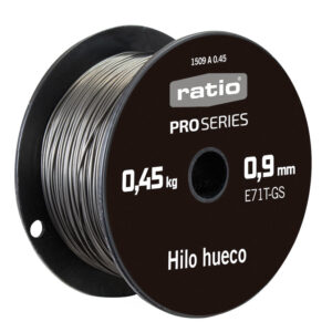 Bobina Hilo Hueco Ø 0,9 mmx0,450 kg Ratio