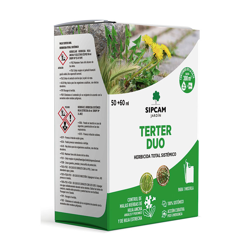Terter dúo herbicida Sistemic 50 ml + 60 ml - Imagen 2
