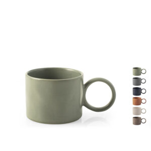 Taza mug cerámica surtido PENGO Nora. (Envase completo)