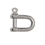 GRILLETE RECTO 6MM. INOX A316. 10 unid.