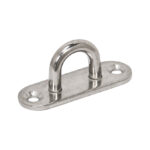 PLACA OVAL 5MM. A4 INOX A316. 10 unid.