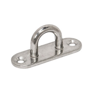 PLACA OVAL 5MM. A4 INOX A316. 10 unid.
