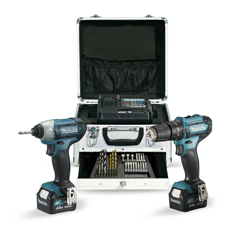Kit MAKITA taladro combo HP333D + atornillador impacto TÑ10D