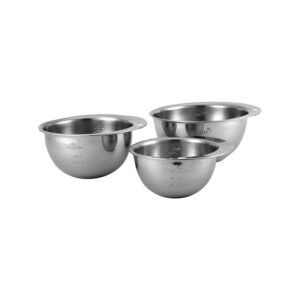BOL ACERO INOX.MEDIDOR Ø 22.5 CM.1200ML