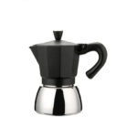 Cafetera Acero Aluminio Dark 3 Tz Habitex