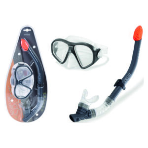 Set de buceo mascarilla + tubo reef rider