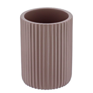 VASO ESTRIADO POLIRESINA CAPUCINO