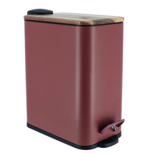 CUBO DE BAÑO RECTANGULAR 5L.AMBAR