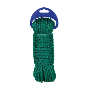 CUERDA CABLEADA POLIET. 4C 5MM/10M VD