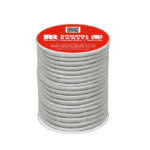 Cuerda Poliest Elástica Pes 6 mm/200 m Blanco