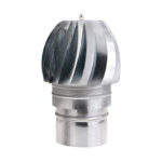 Sombrerete Giratorio Galvanizado 110 mm