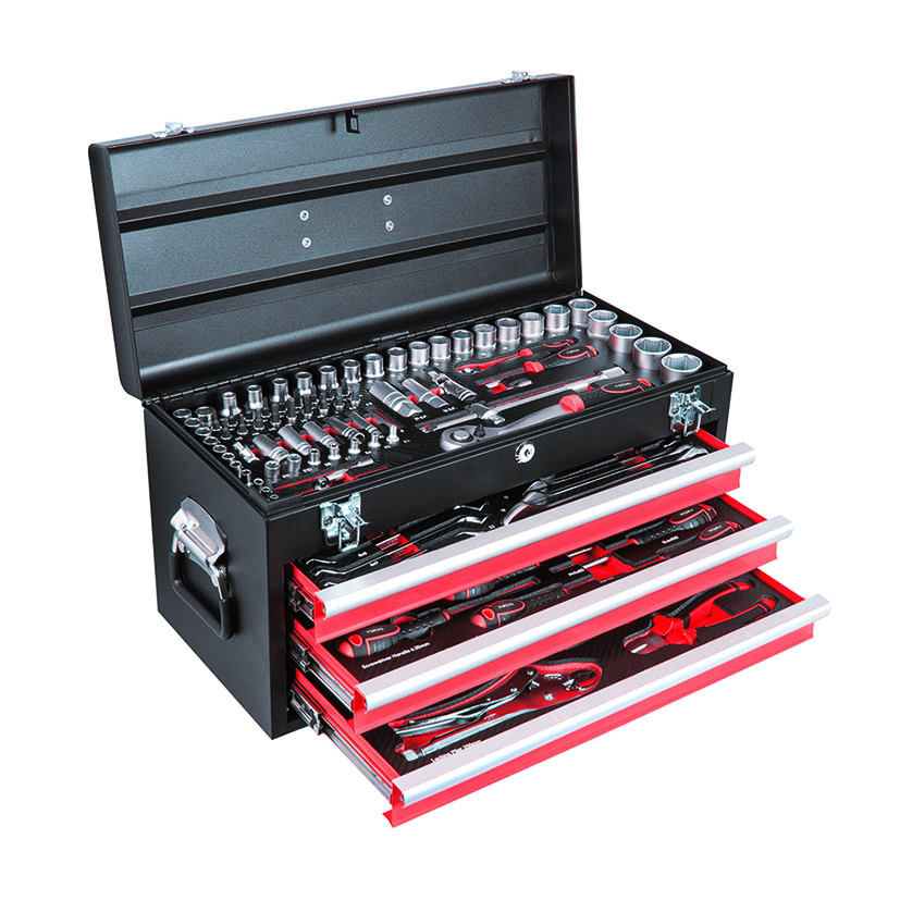 Caja de herramientas metálica RATIO 6992 143 piezas - Imagen 11