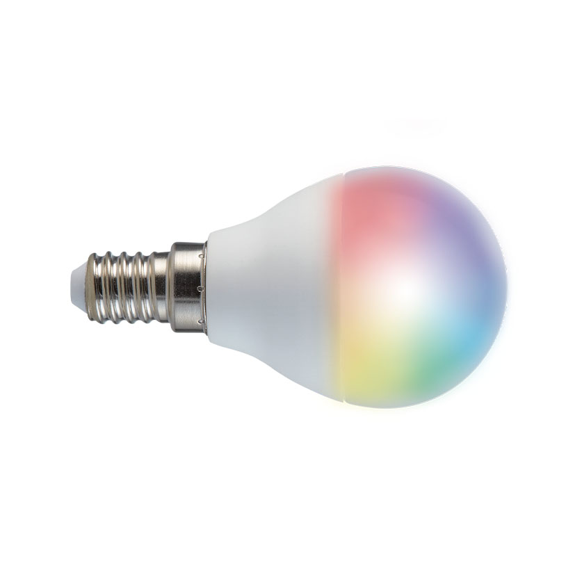 Bombilla Led miniglobo ENERGEEKS E14 wifi dimable + RGB 5 W - Imagen 2