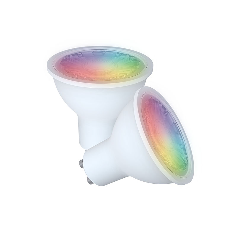 Bombilla Led ENERGEEKS GU10 wifi dimable + RGB 5 W 2 unidades - Imagen 2