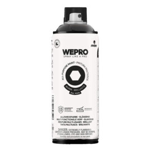 WEPRO SOLVENT NEGRO COSMOS BRILL. 400ML