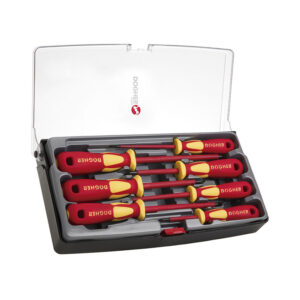 Juego de 7 destornilladores varilla aislada DOGHER Profesional 360-001