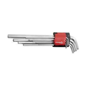 Juego 9 llaves Allen hexagonales largas DOGHER 602-009