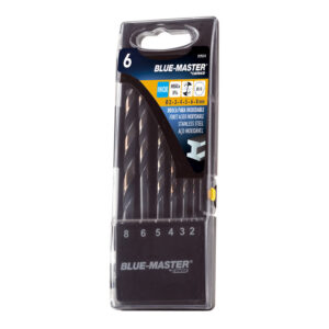 Estuche 6 brocas metal HSS BLUE MASTER DR959314