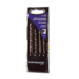 Estuche 4 brocas gres, porcelánico BLUE MASTER BW7325