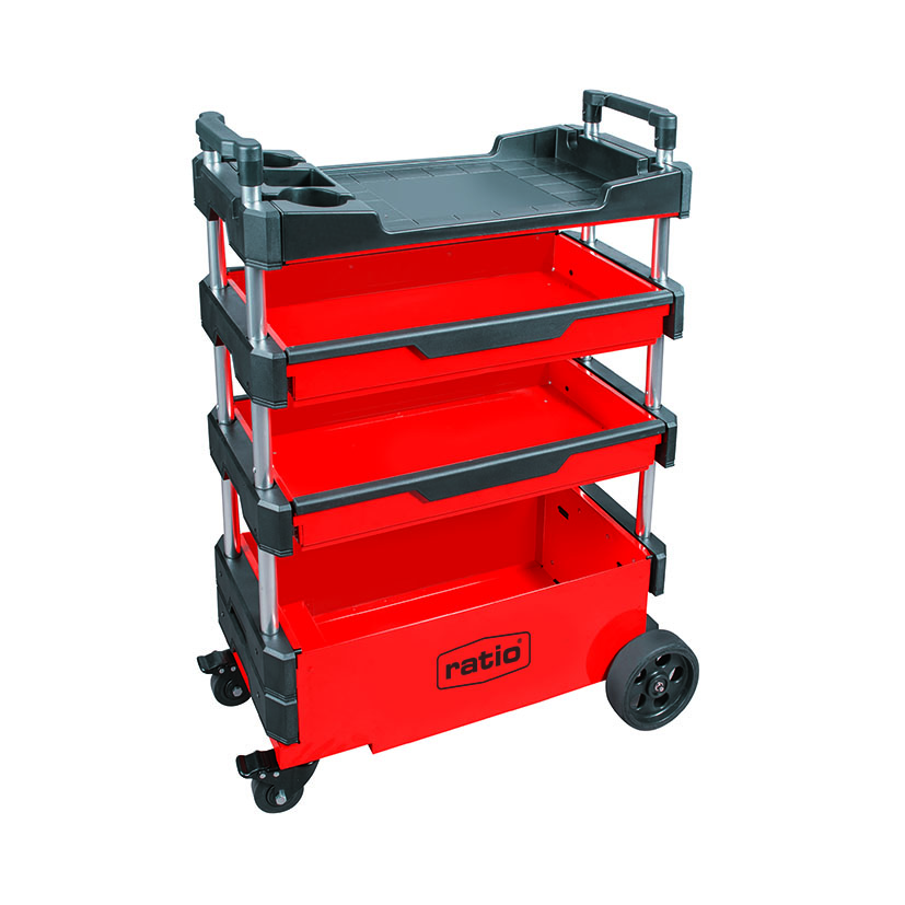 Carro de servicio extensible RATIO 7705 4 bandejas - Imagen 8