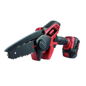 Mini motosierra de batería RATIO R-MMS20-B más cargador y maletín