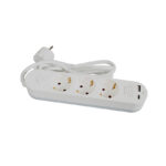 BASE C/INTER. 3 TOMAS USB A+C DUOLEC