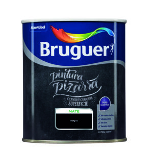 BR.ESMALTE PIZARRAS NEGRO 0,75 l