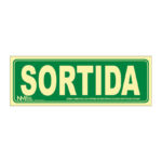 Señal Sortida 320x160 mm