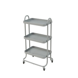 CARRITO C/RUEDAS COMIS GRIS